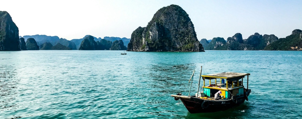 The Vietnamese coast
