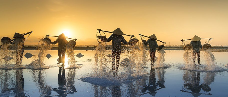 Sunset in Vietnam